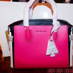 MICHAEL KORS BELTED SATCHEL